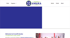 Desktop Screenshot of crossfitamaka.com